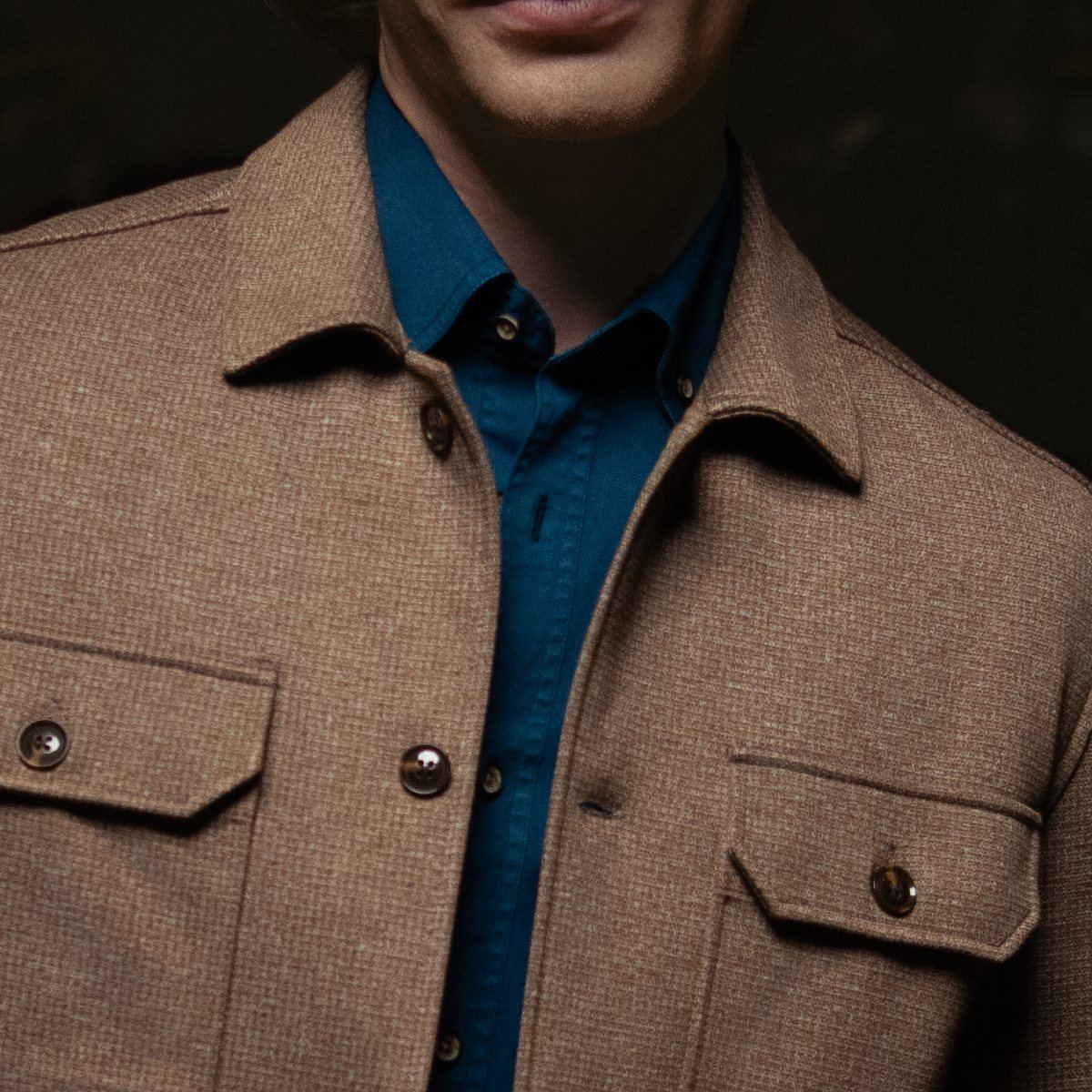 Camel Outerwear Layer, construction